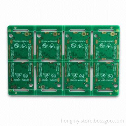 Multi-layered PCB Board with 0.2 to 3.2mm Board Thickness and 35 to 210um Copper Thickness